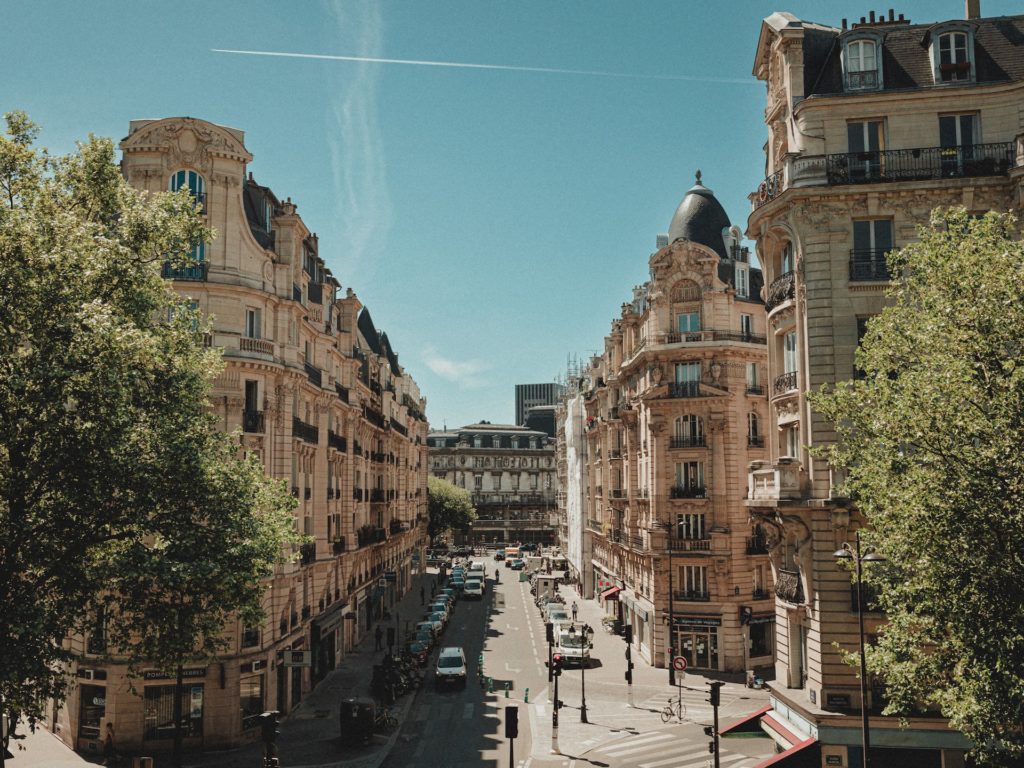 Des bâtiments dans le style Haussmann